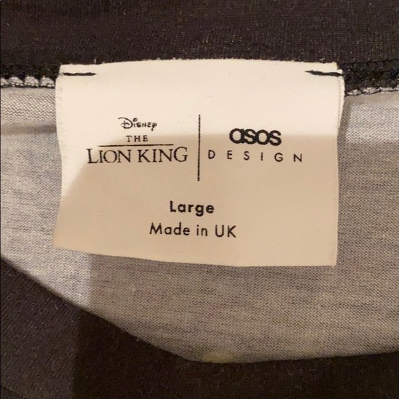 LION KING DISNEY UNISEX Asos T shirt - Picture 2 of 2